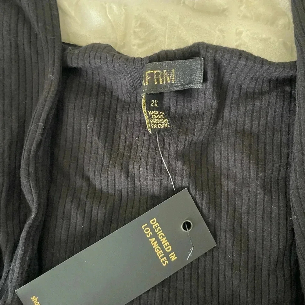 AFRM Ribbed crop tank - Picture 3 of 6